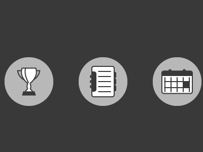 Icons for website icons modern simple