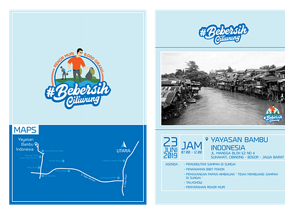 Invitation Event " Bebersih Ciliwung ", Client : KLHK2019