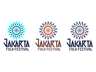 Jakarta Folk Festival jakartafestival logo music musicfestival typography