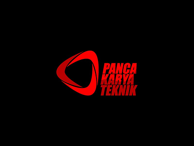 Logo " PT Panca Karya Teknik " branding business card card name design logo typography vector