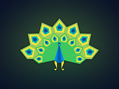 Peacock in CSS