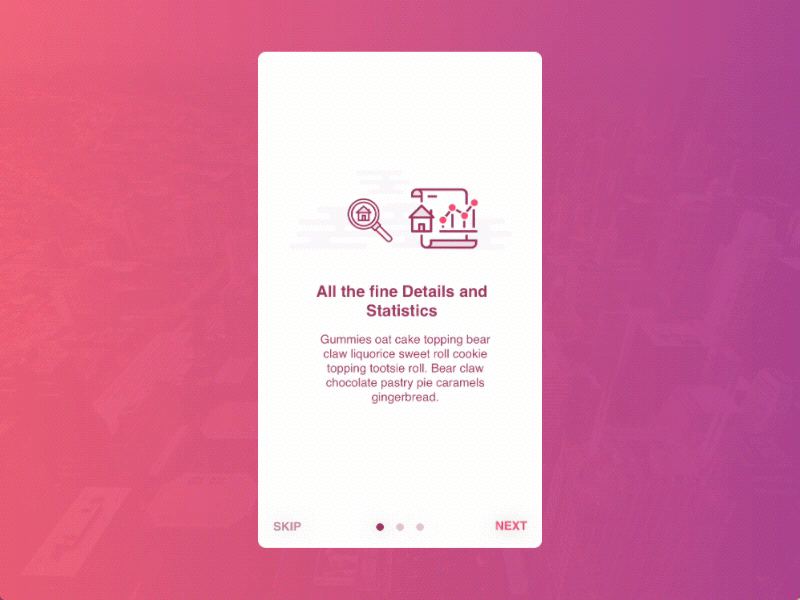 Neighborhood Informant Onboarding Animation colors flat gif illustration interaction material mobile onboarding signup tour ui ux