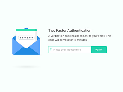 Two Factor Authentication 2fa app authentication confirmation design illustration tfa two factor authentication typography ui ux vector web web design