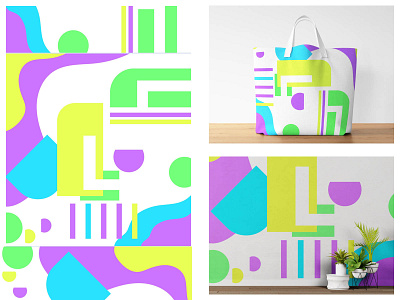 Bizzare Sephart memphis inspired pattern V2 art design fabric fashion pattern pattern design trend vector wallpaper