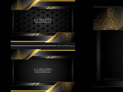 Luxury gold background background beauty product black classy dark gold layout luxury presentation templates