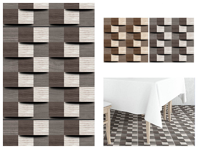 Wood Domino ceramic tiles interior pattern pattern design