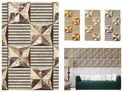 UTARA art ceramic tiles classy fashion interior luxury pattern pattern design trend wallpaper