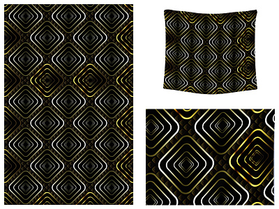 Midas Geo art black ceramic tiles class dark design elegant geometric gold graphic design illustration interior midas nft pattern pattern design wallpaper