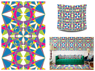 Stras art ceramic tiles design interior pattern pattern design seamless wallpaper