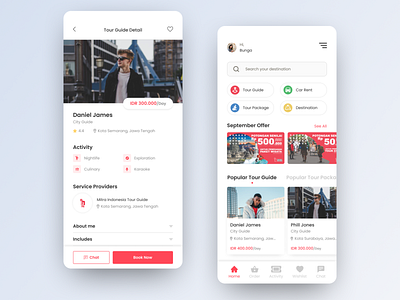 Tourism App mobile app mobile app design tourism travel ui uidesign ux uxdesign