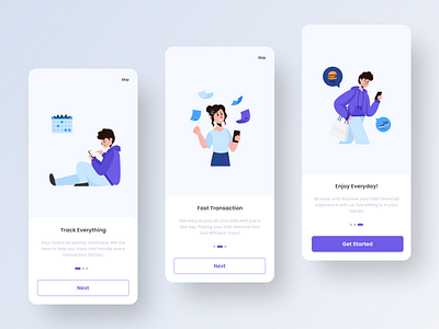 Onboarding Screen Design