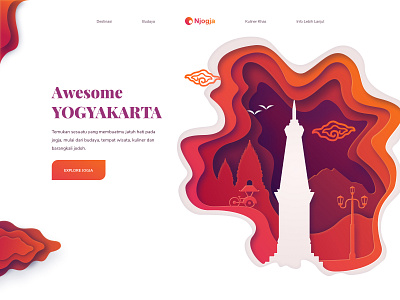 Njogja Landing Page