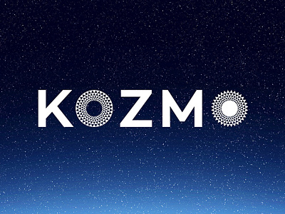 Logo KOZMO design logo vector