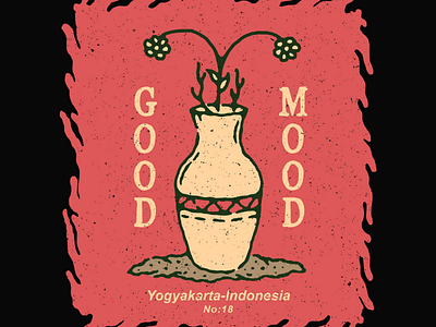 Good Mood vintage. branding. artwork