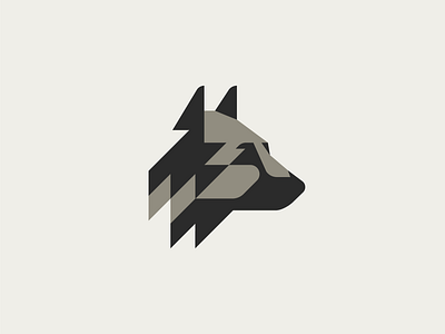 German Shepherd animals animals illustrated dog logo geometric art german shepherd logo logotype minimalism