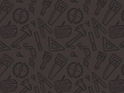 Woodworking Pattern [ WIP ] brush pattern repeat stroke tools vector wood woodworking