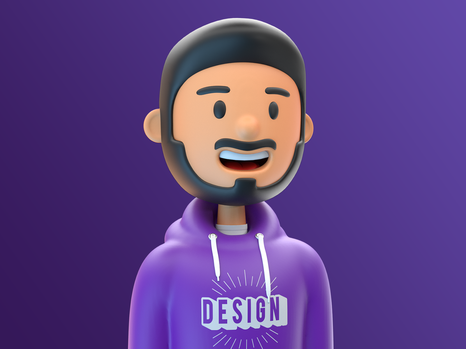 3D Avatar by Medard Konopík on Dribbble