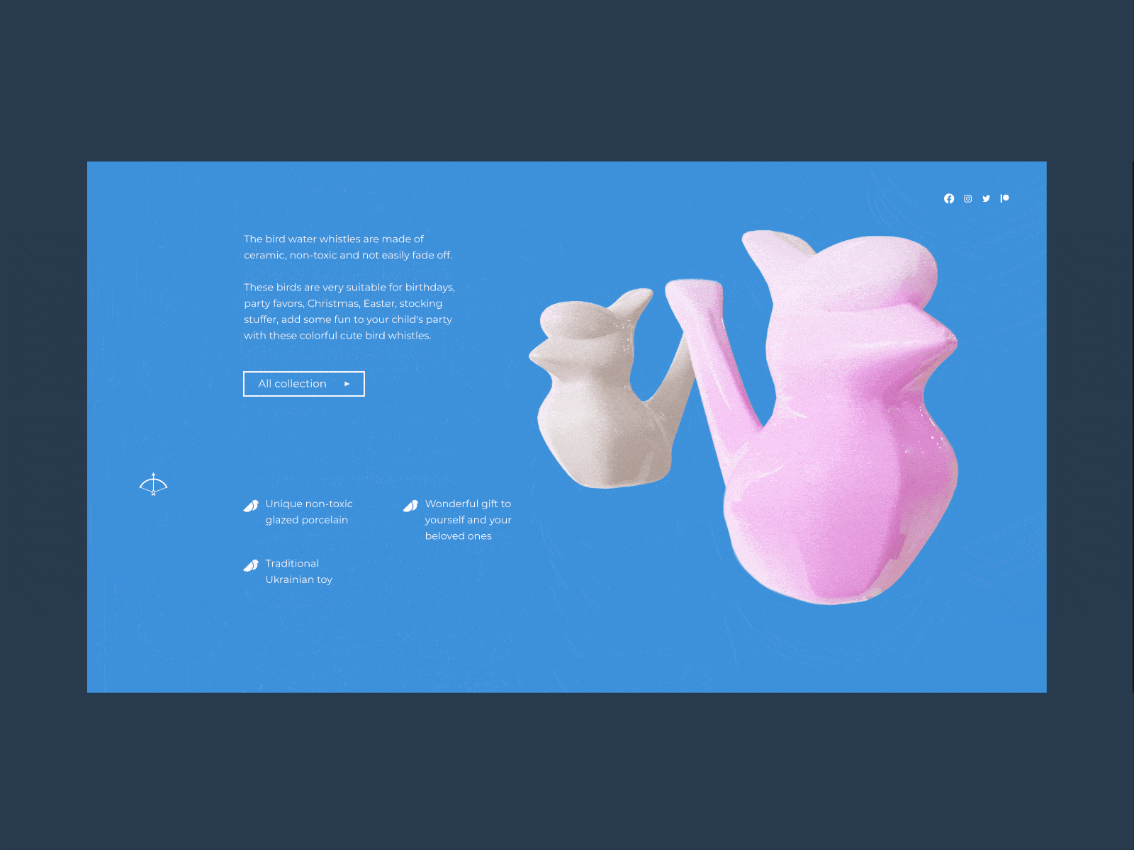 Animation for Sculpture Web-Store Design Concept (part 2) 3d animation art landing product shop store ui