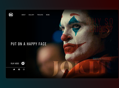 Joker design ui web