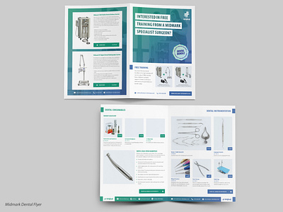 Dental flyer. A3 folded