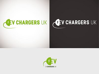 Electric Car Charger Logo Design