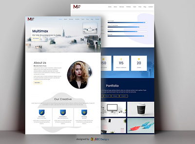 Corporate Business slideshow Website Template web design web template web template design website design