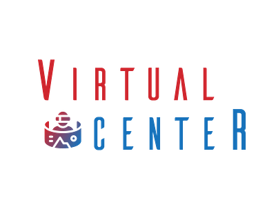Virtual centeR - rework logo conception limage de marque logo