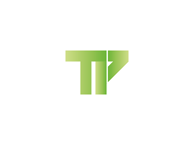 TP Logo conception icône illustration limage de marque logo typographie vecteur