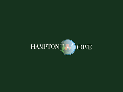 Thirty Logos #19 Hampton Cove conception icône illustration limage de marque logo thirtylogos thirtylogoschallenge typographie vecteur web