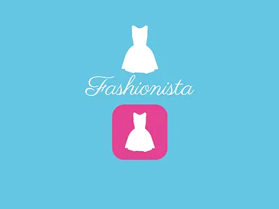 Thirty Logos #28 Fashionista app conception fashion fashionista icône illustration limage de marque logo mobileapp simple thirtylogos thirtylogoschallenge type typographie ux vecteur web