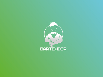 Thirty Logos #30 Bartender bartender conception icône illustration limage de marque logo thirtylogos thirtylogoschallenge type typographie vecteur web