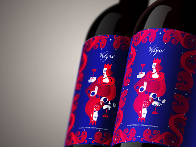 Bogyólé - wine label