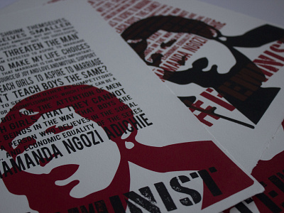 #feminist design political printmaking screenprint