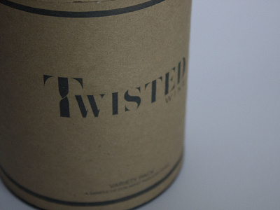 Twisted branding color design logo package design typography wine wine bottle
