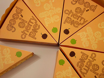 Good Ol' Pie branding color design package design typography