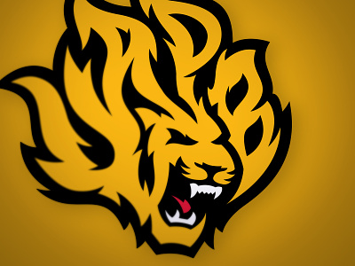 UAPB Golden Lion Logo Redesign arkansas athletic branding design identity logo mascot sports vector