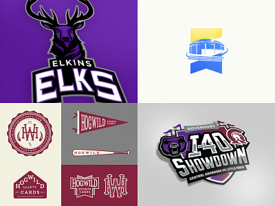 Top 4 of 2018 athletic branding athletics branding education identity logo mascot rivalry sports university vintage