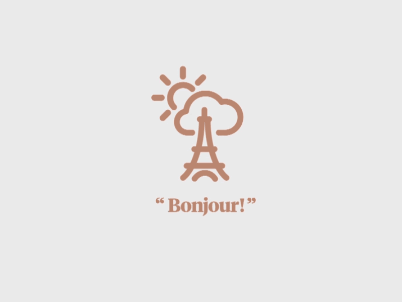 Animation: Heritage from France animation bottle cloud commodity eiffel tower fragrance france gif icon lab motion paris vapor water weather