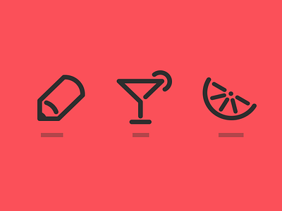 Work, Play, Citrus alcohol citrus commodity design drink flat flower fragrance fruit fruity glass green icon knit leaf lemon martini nature pencil play scent set smell startup work writing