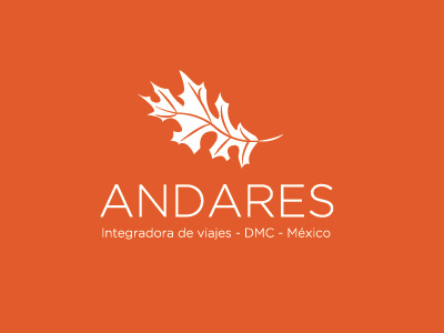 Andares de México brand logo vector