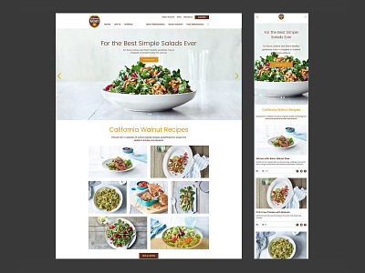 Walnuts.org - Home branding design ui ux website