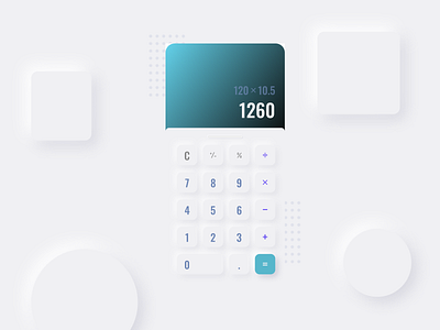 Daily UI #004 • Calculator