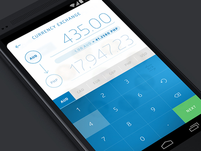 nTrust - Exchange android app finance ios light minimal p2p payments ui