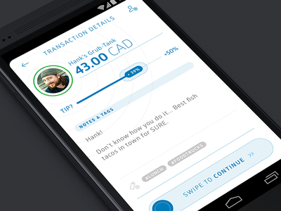 nTrust - Pay Merchant android app finance ios light minimal p2p payments ui