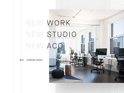 New ACO — Coming Soon aco assembly holding interior landing new office studio