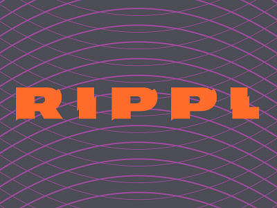 Rippl branding logo logotype