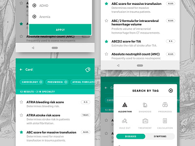 MDcalc redux B android app iphone medical medicine screen ui ux