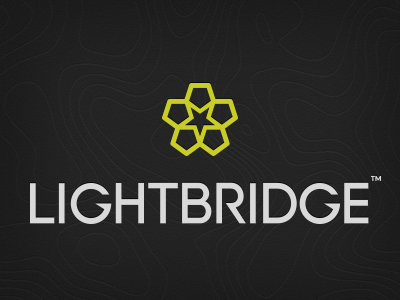 Lightbridge Ident v2 brand identity lightbridge logo typography