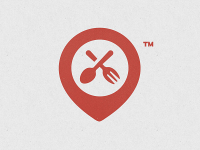 ChowNow Pin chownow food icon logo pin restaurant symbol