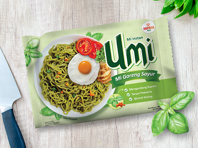 Umi - Instant Fried Noodle made from Spinach